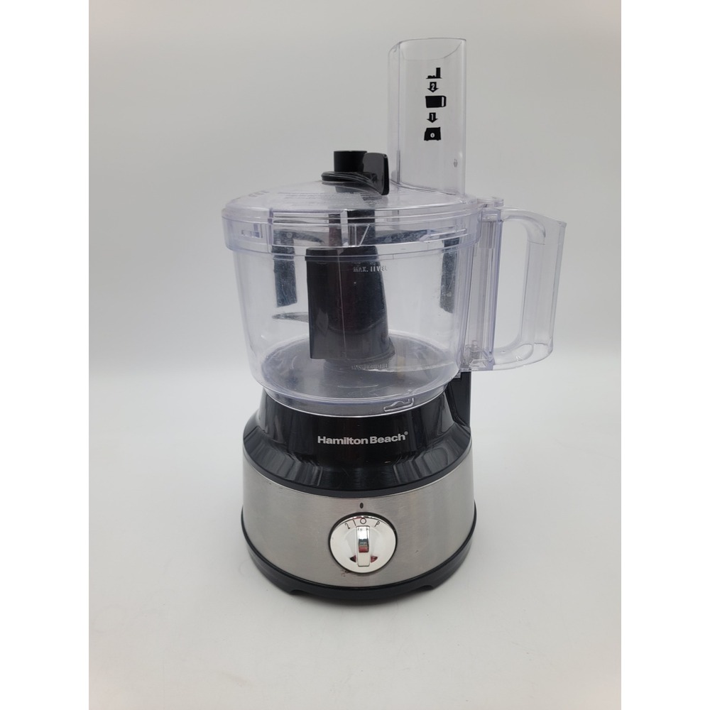 Hamilton Beach 70730 Food Processor Stainless Steel Black Multi-Speed Tested